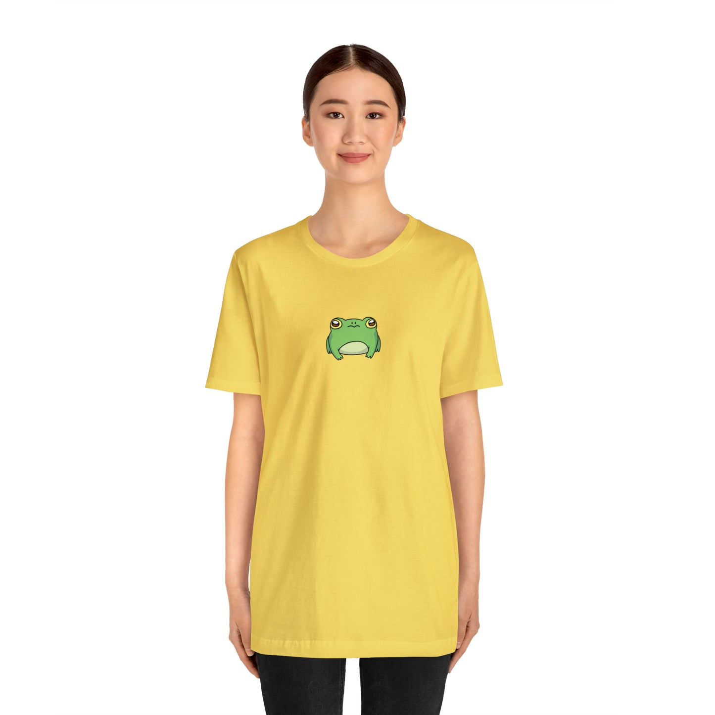 Lily Pad Frog Unisex Jersey Short Sleeve Tee