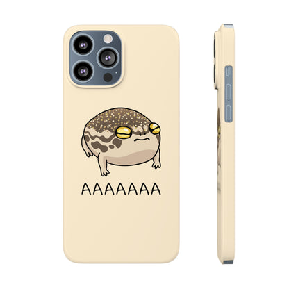 Desert Rain Frog Phone Case - Yellow