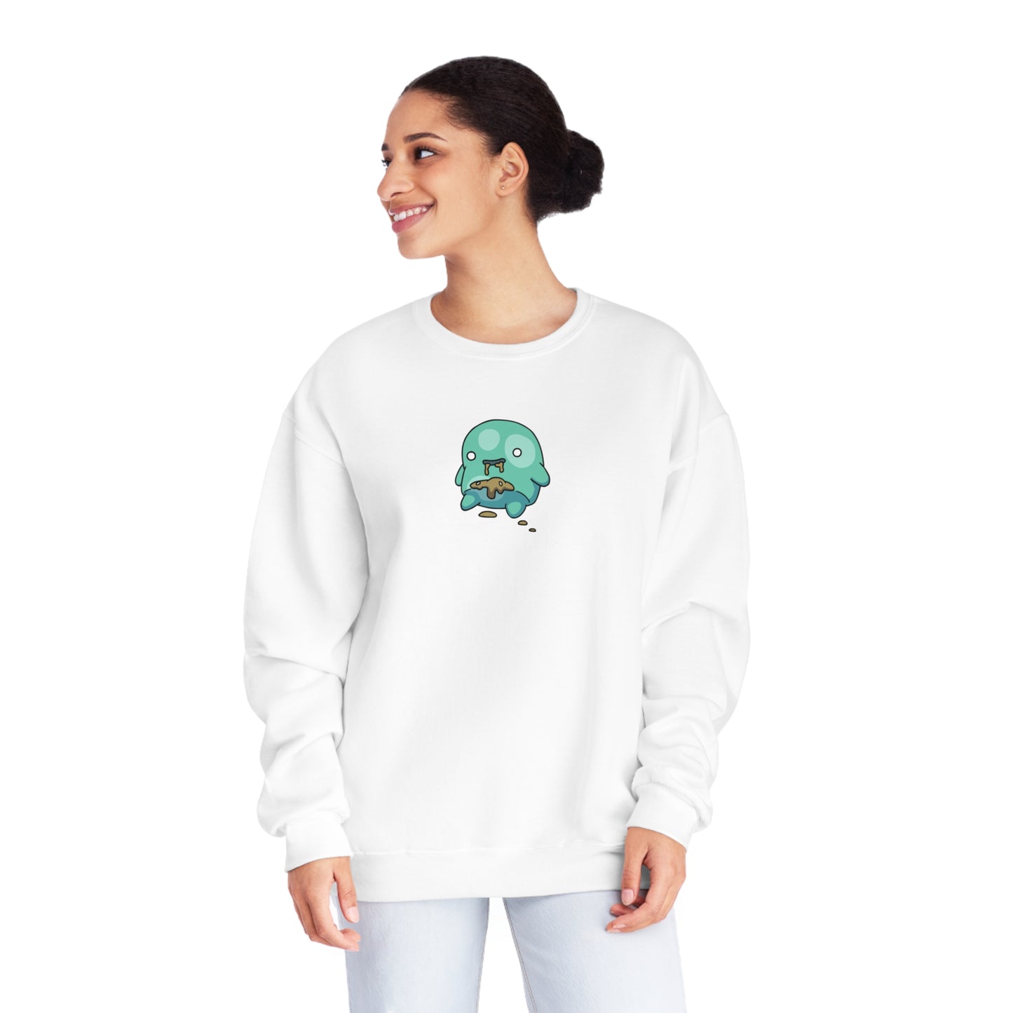 Pebble the Jelly Thing Unisex Crewneck Sweatshirt