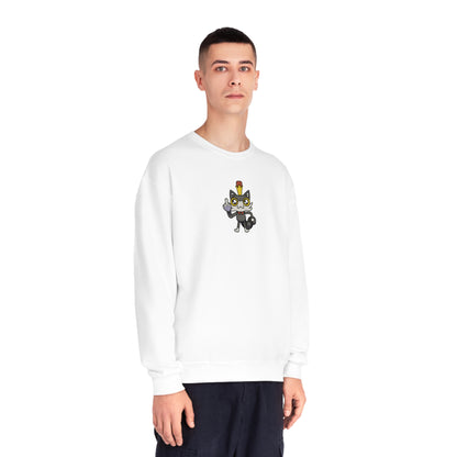 Lemon Cat Unisex Crewneck Sweatshirt