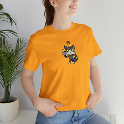 Lemon Cat Unisex Jersey Short Sleeve Tee