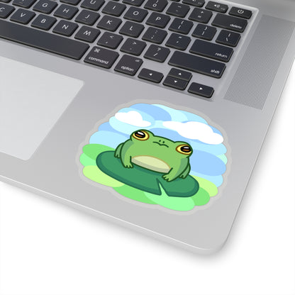 Lily Pad Frog Stickers