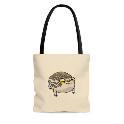 Desert Rain Frog Tote Bag - Yellow