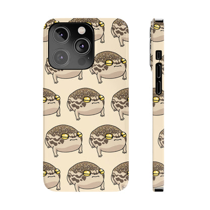 Desert Rain Frogs Pattern Phone Case