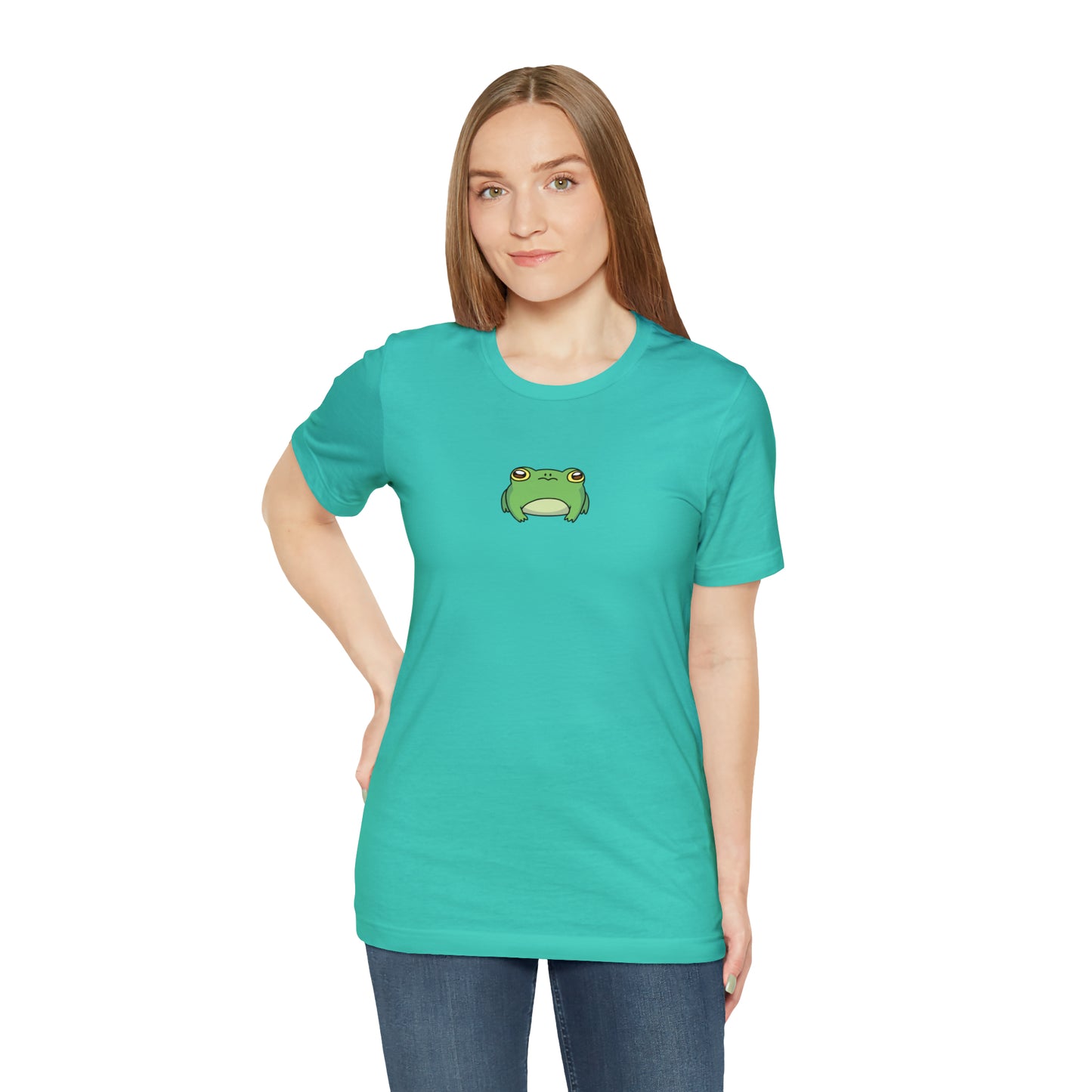 Lily Pad Frog Unisex Jersey Short Sleeve Tee