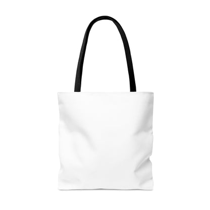 Tiny Cat Tote Bag - White