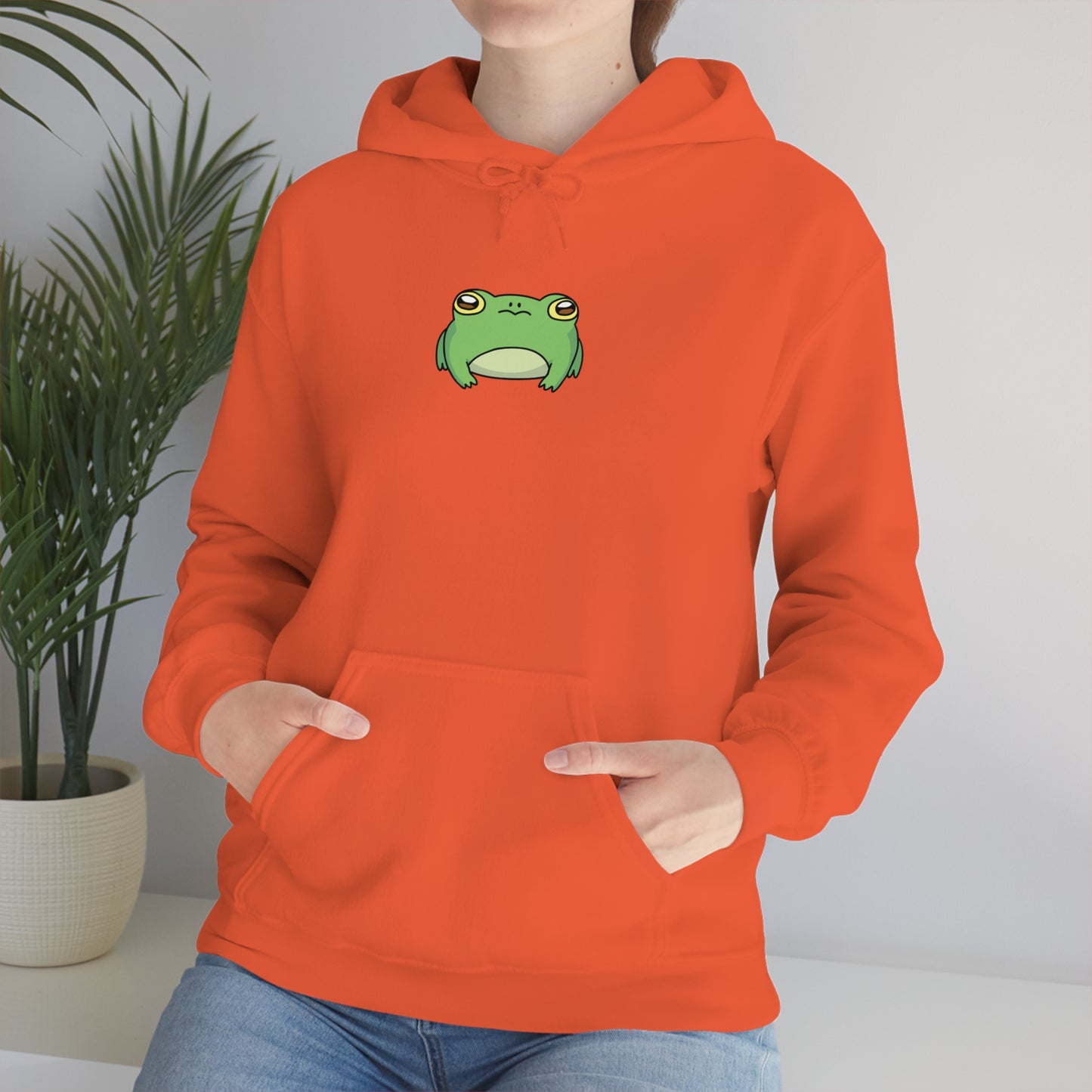 Lily Pad Frog Unisex Heavy Blend Hoodie