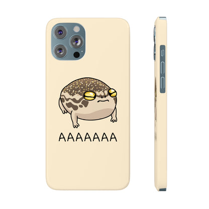 Desert Rain Frog Phone Case - Yellow