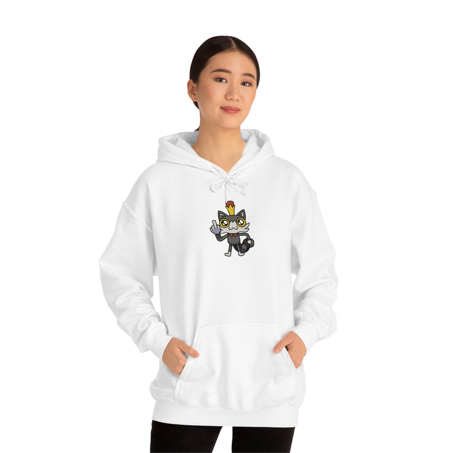 Lemon Cat Unisex Heavy Blend Hoodie