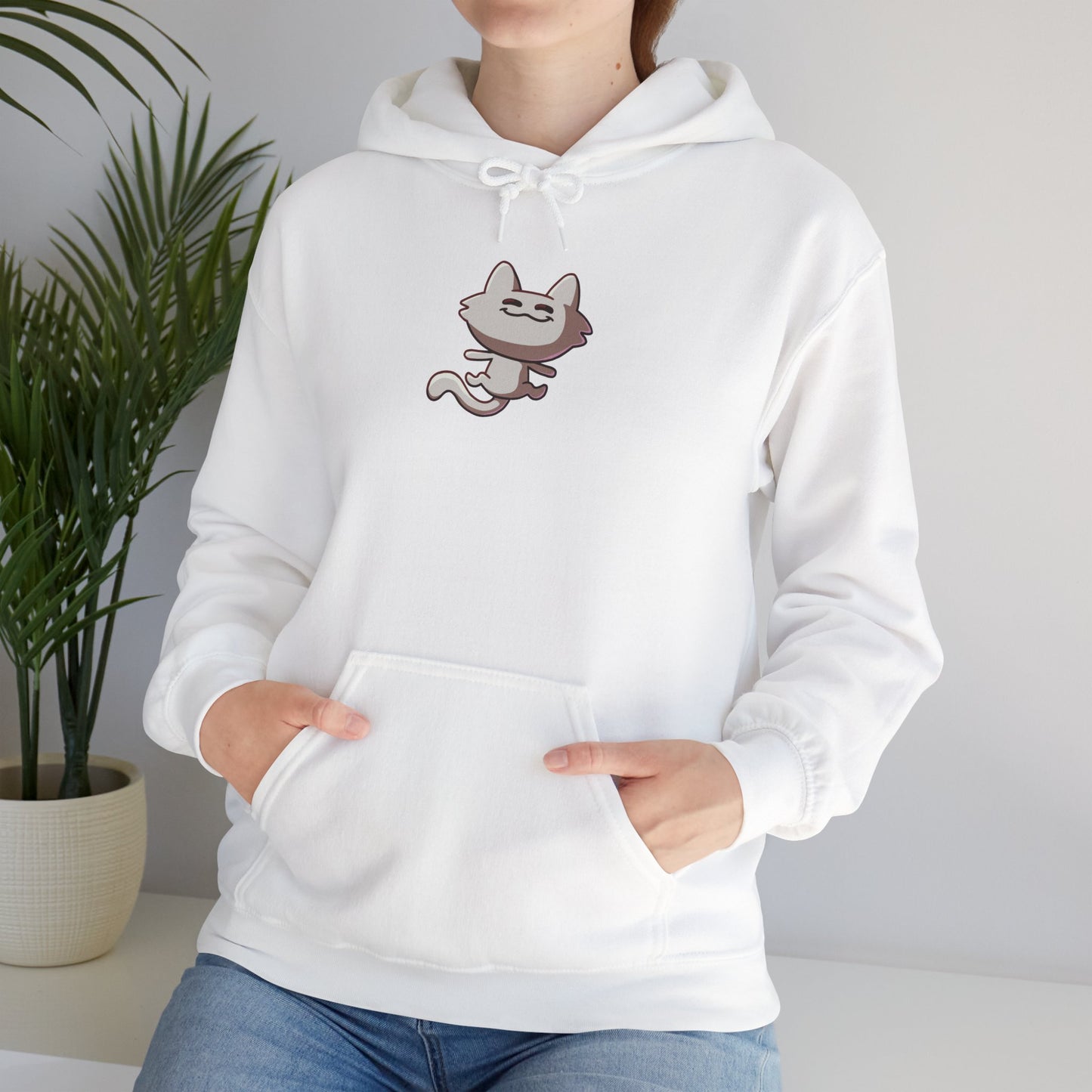 Tiny Cat Unisex Heavy Blend Hoodie