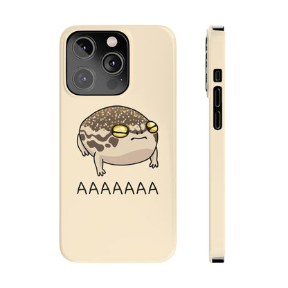 Desert Rain Frog Phone Case - Yellow