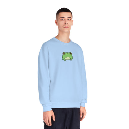 Lily Pad Frog Unisex Crewneck Sweatshirt