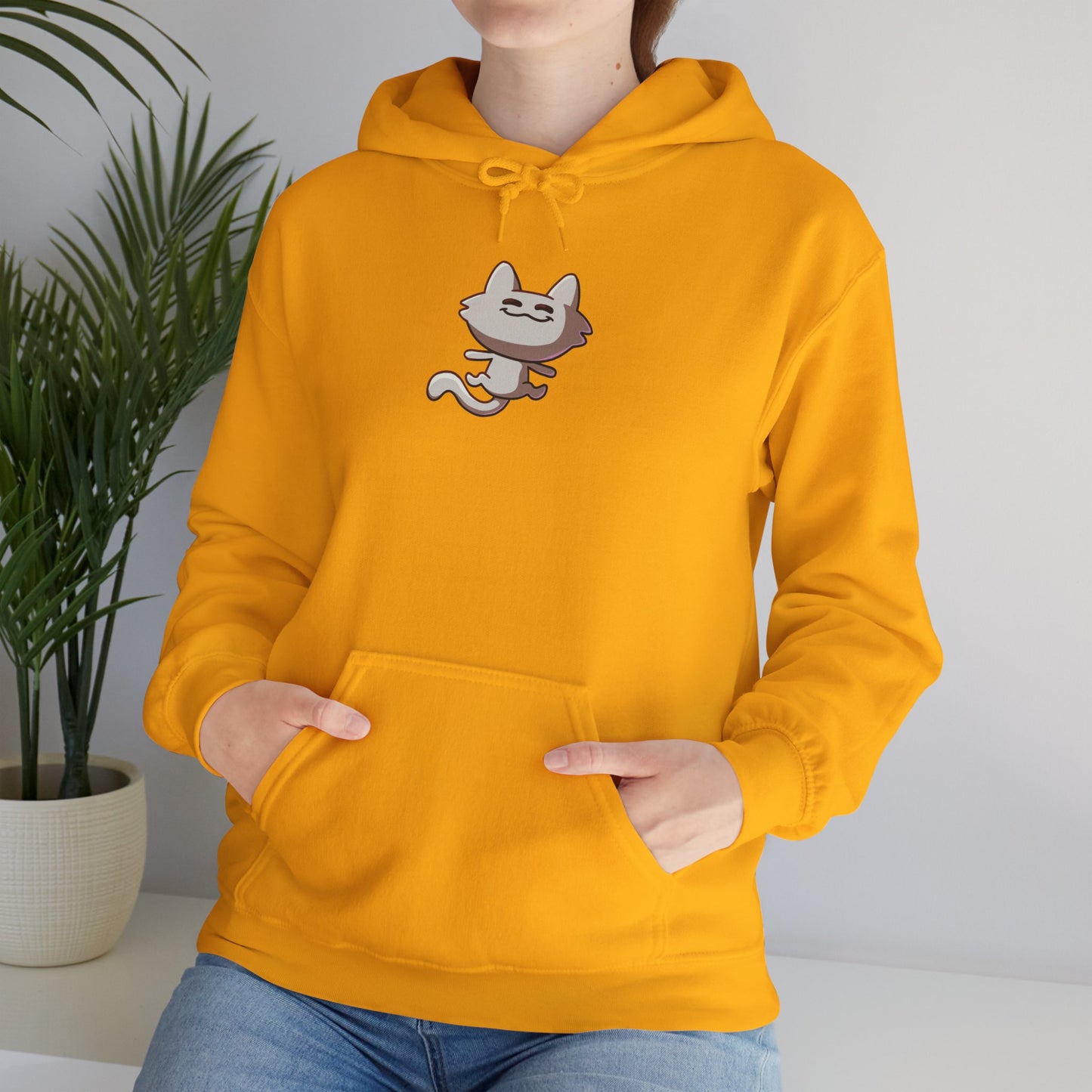 Tiny Cat Unisex Heavy Blend Hoodie