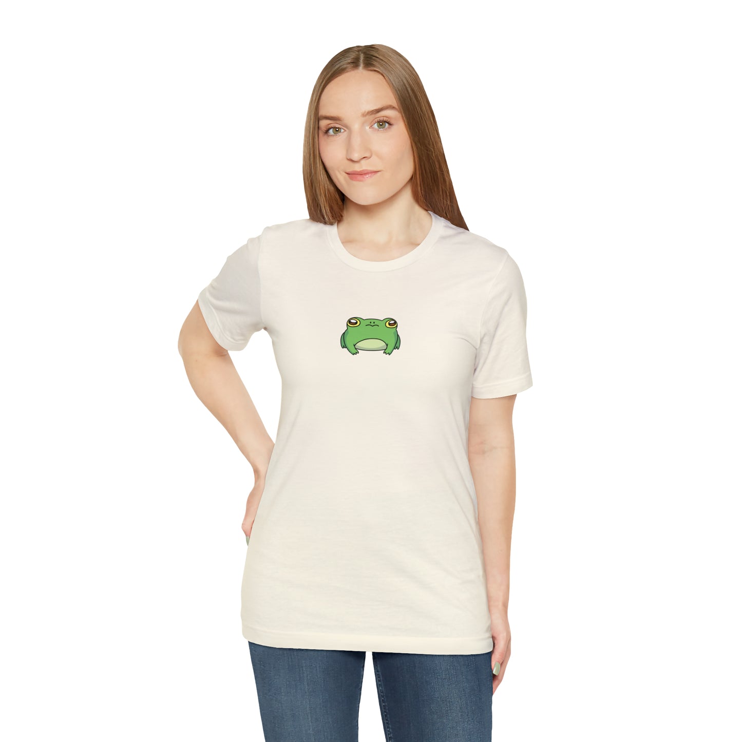 Lily Pad Frog Unisex Jersey Short Sleeve Tee