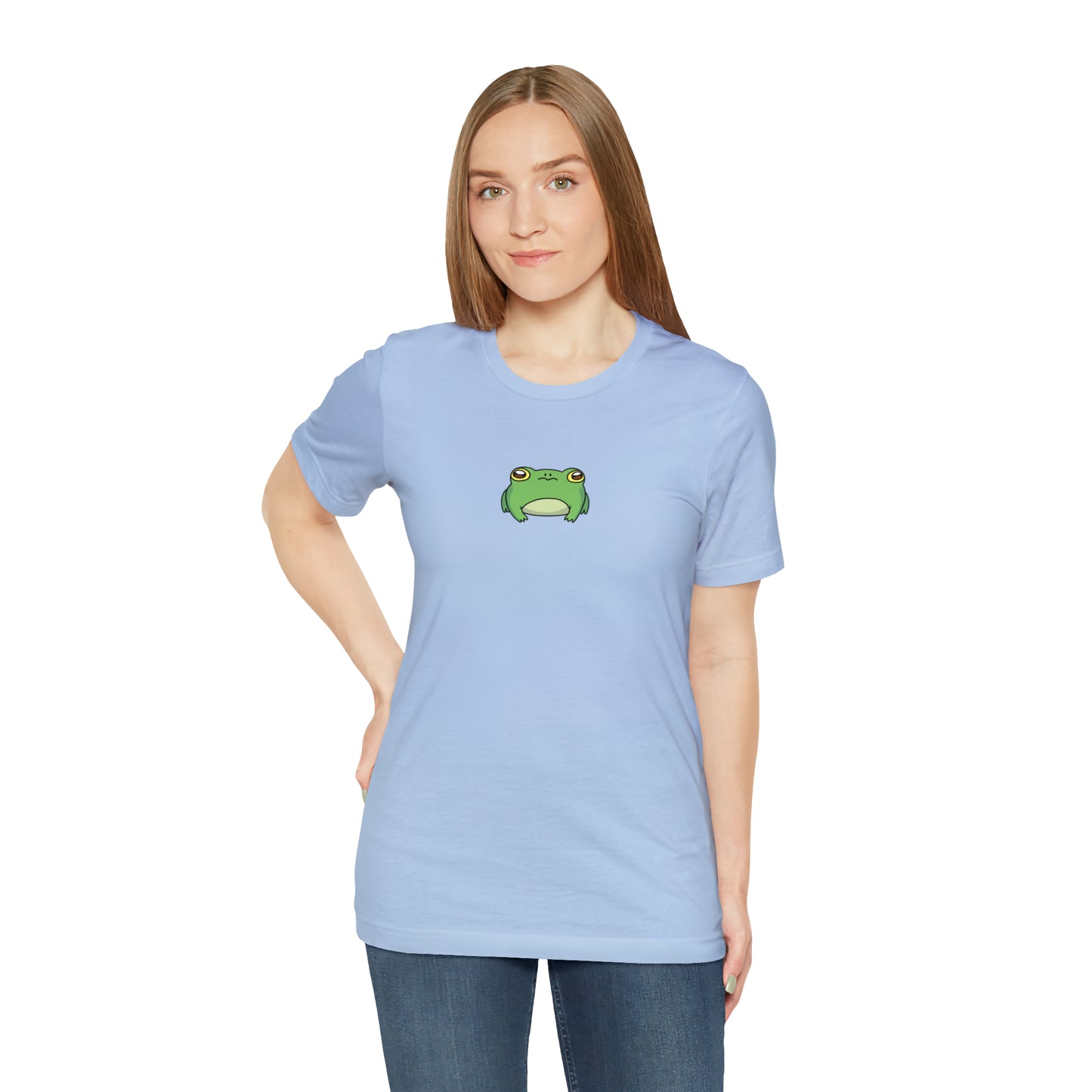 Lily Pad Frog Unisex Jersey Short Sleeve Tee