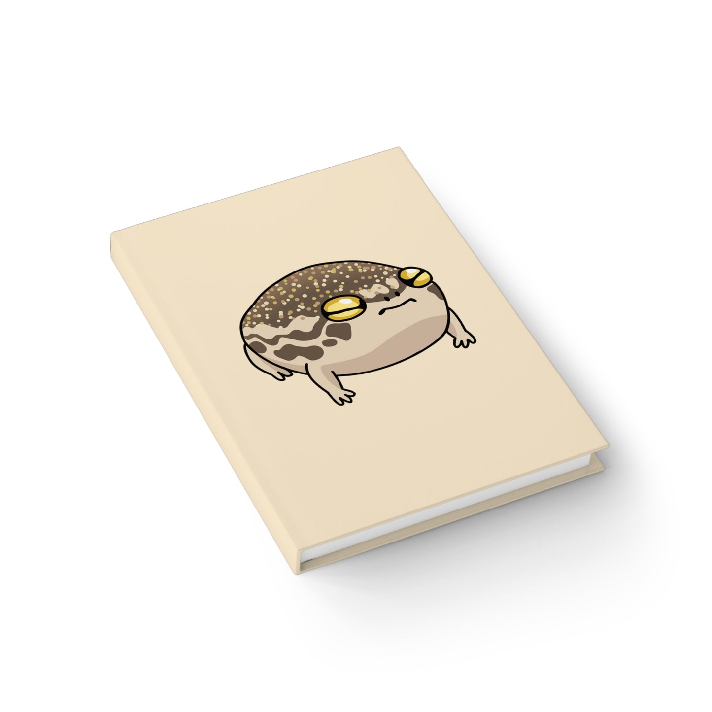 Desert Rain Frog Sketch Journal - Blank Pages - Yellow