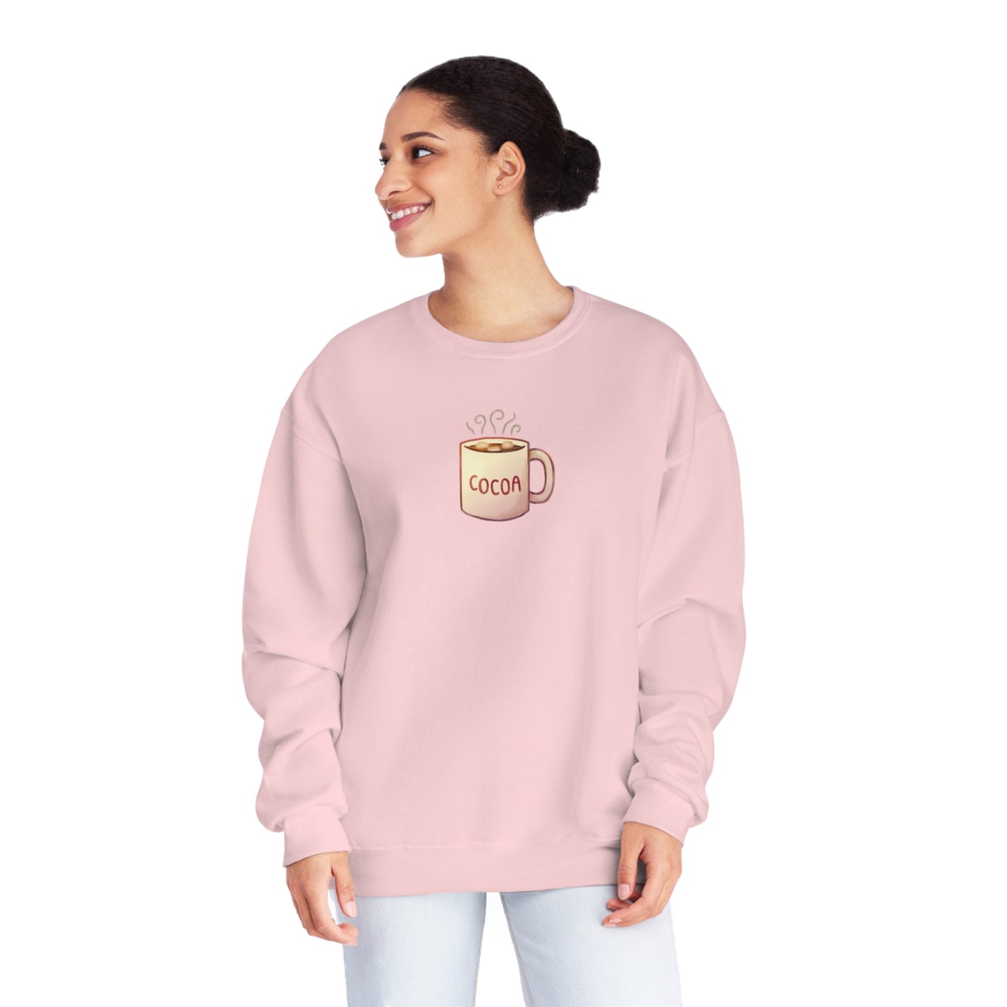 Cocoa Mug Unisex Crewneck Sweatshirt