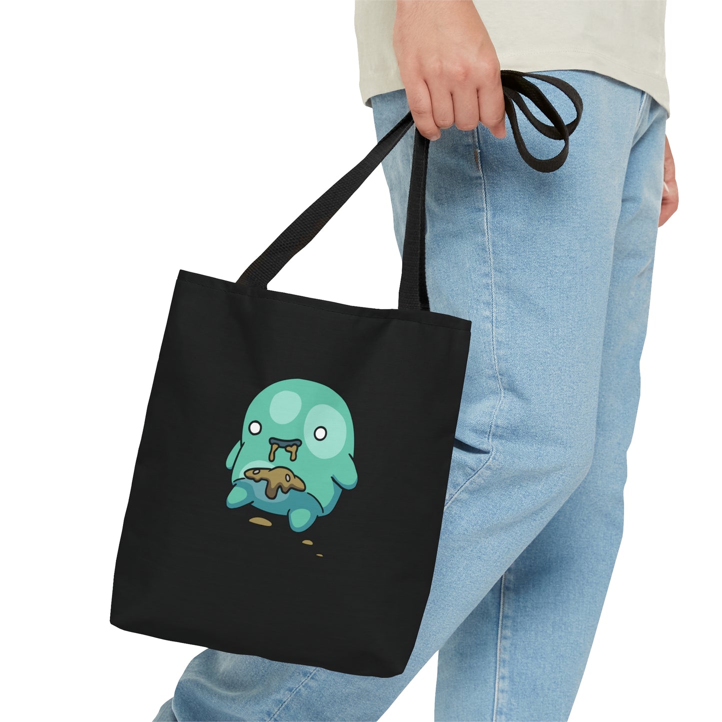 Pebble the Jelly Thing Tote Bag - Black