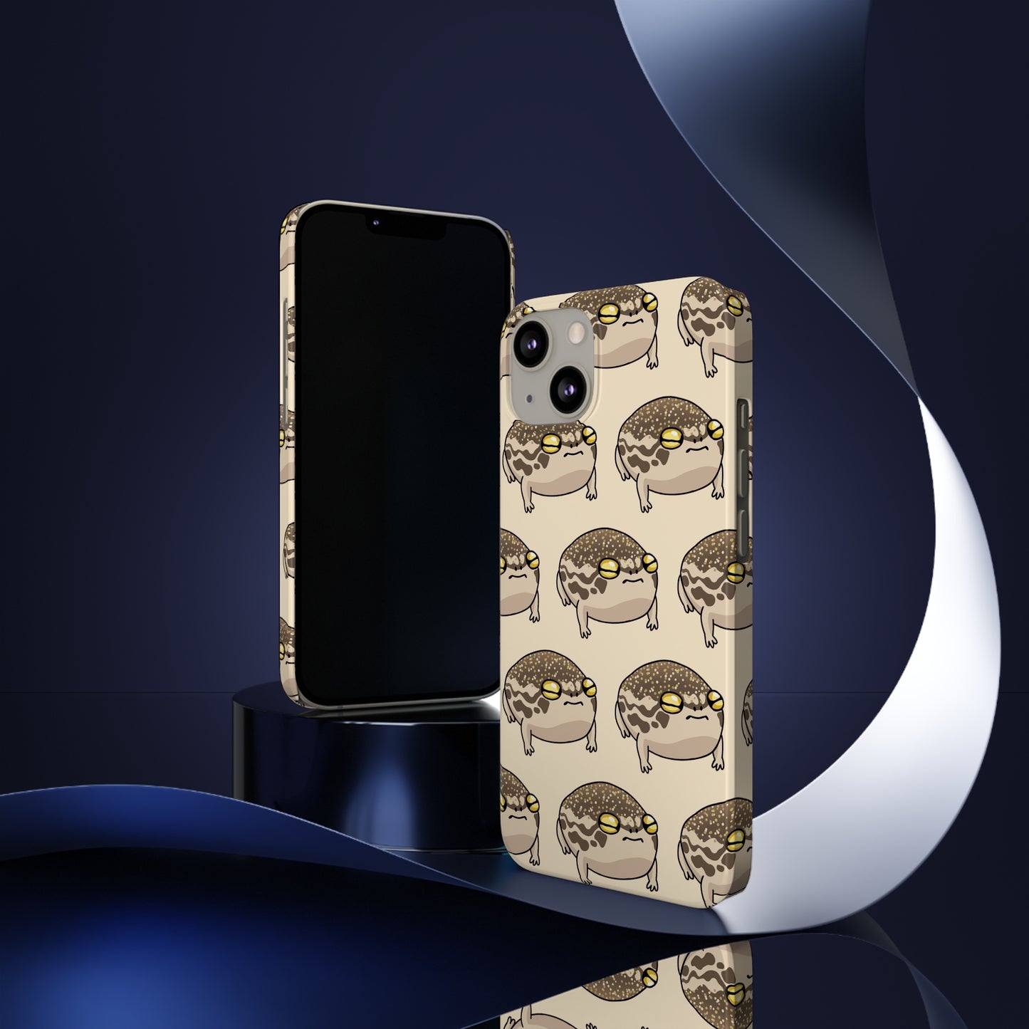 Desert Rain Frogs Pattern Phone Case