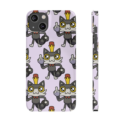 Lemon Cat Pattern Phone Case