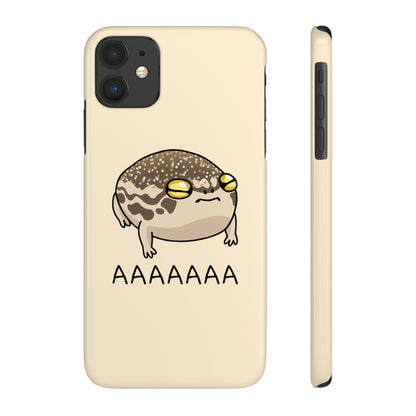 Desert Rain Frog Phone Case - Yellow