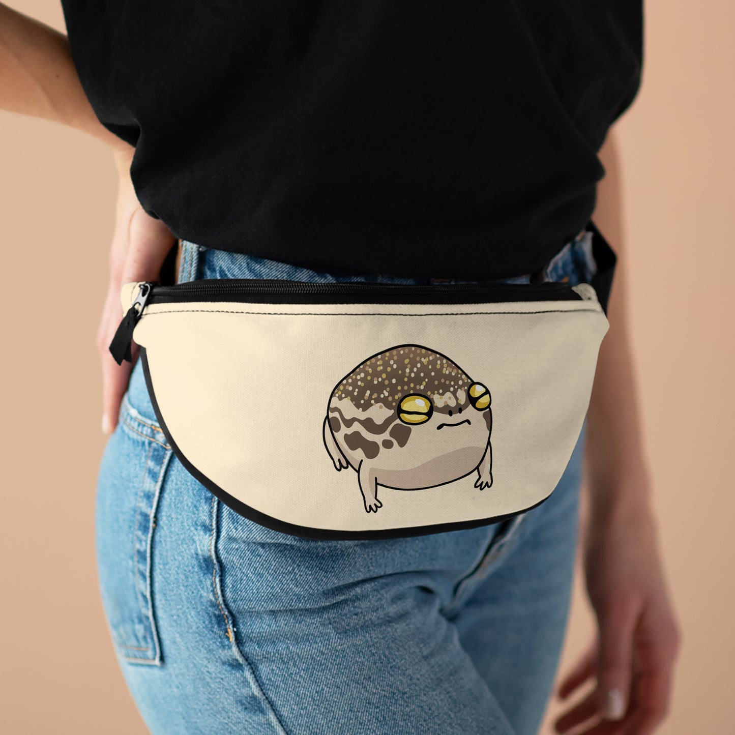 Desert Rain Frog Fanny Pack - Yellow