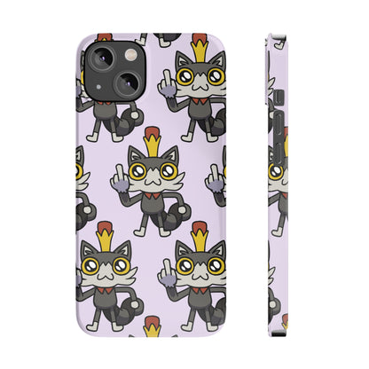 Lemon Cat Pattern Phone Case