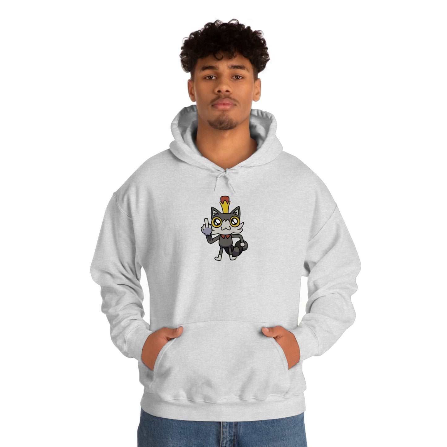 Lemon Cat Unisex Heavy Blend Hoodie