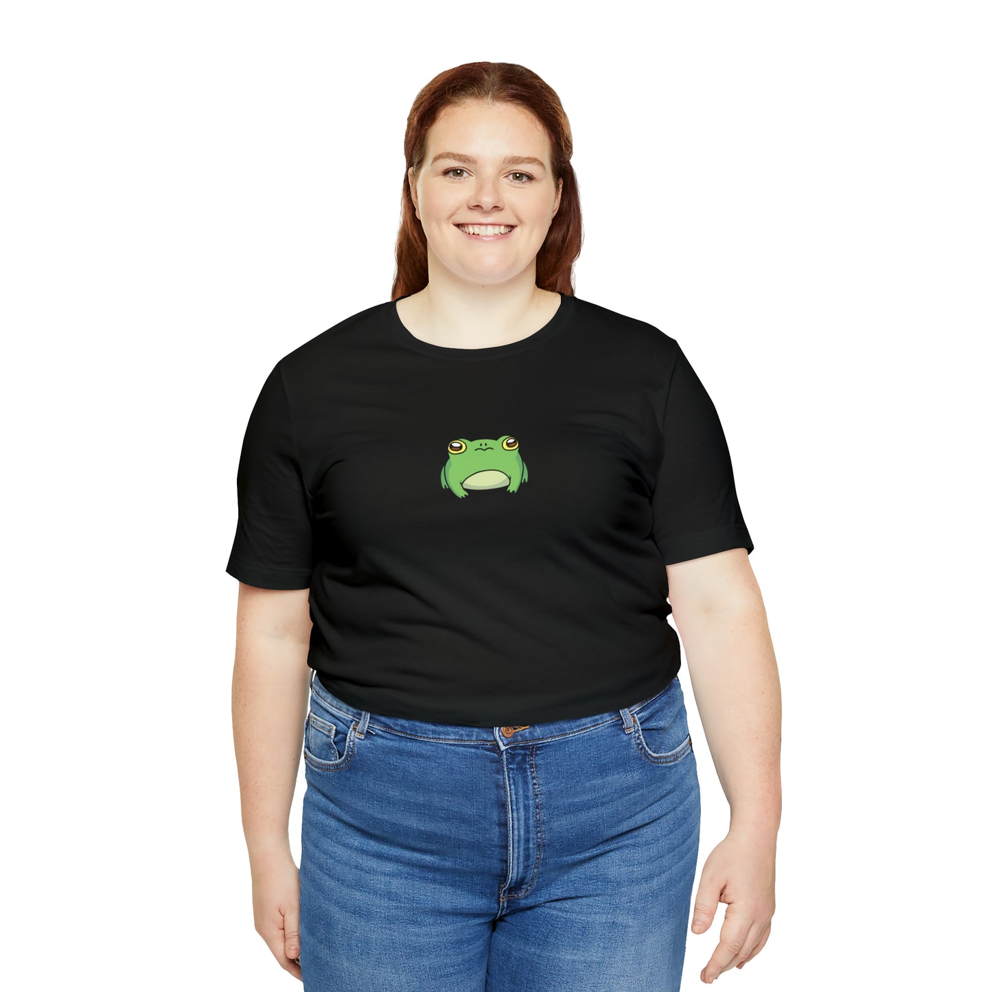 Lily Pad Frog Unisex Jersey Short Sleeve Tee