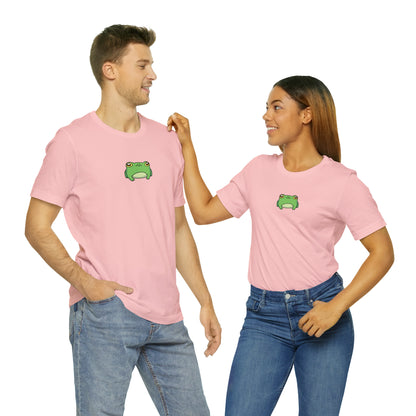 Lily Pad Frog Unisex Jersey Short Sleeve Tee