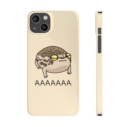 Desert Rain Frog Phone Case - Yellow