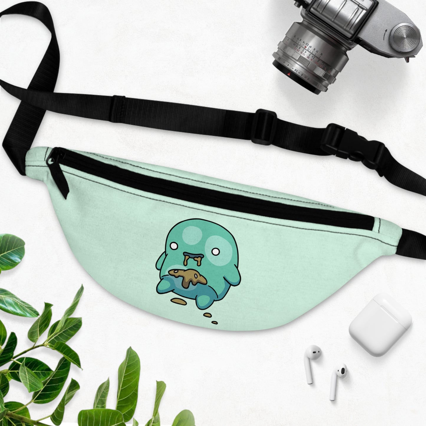 Pebble the Jelly Thing Fanny Pack - Green