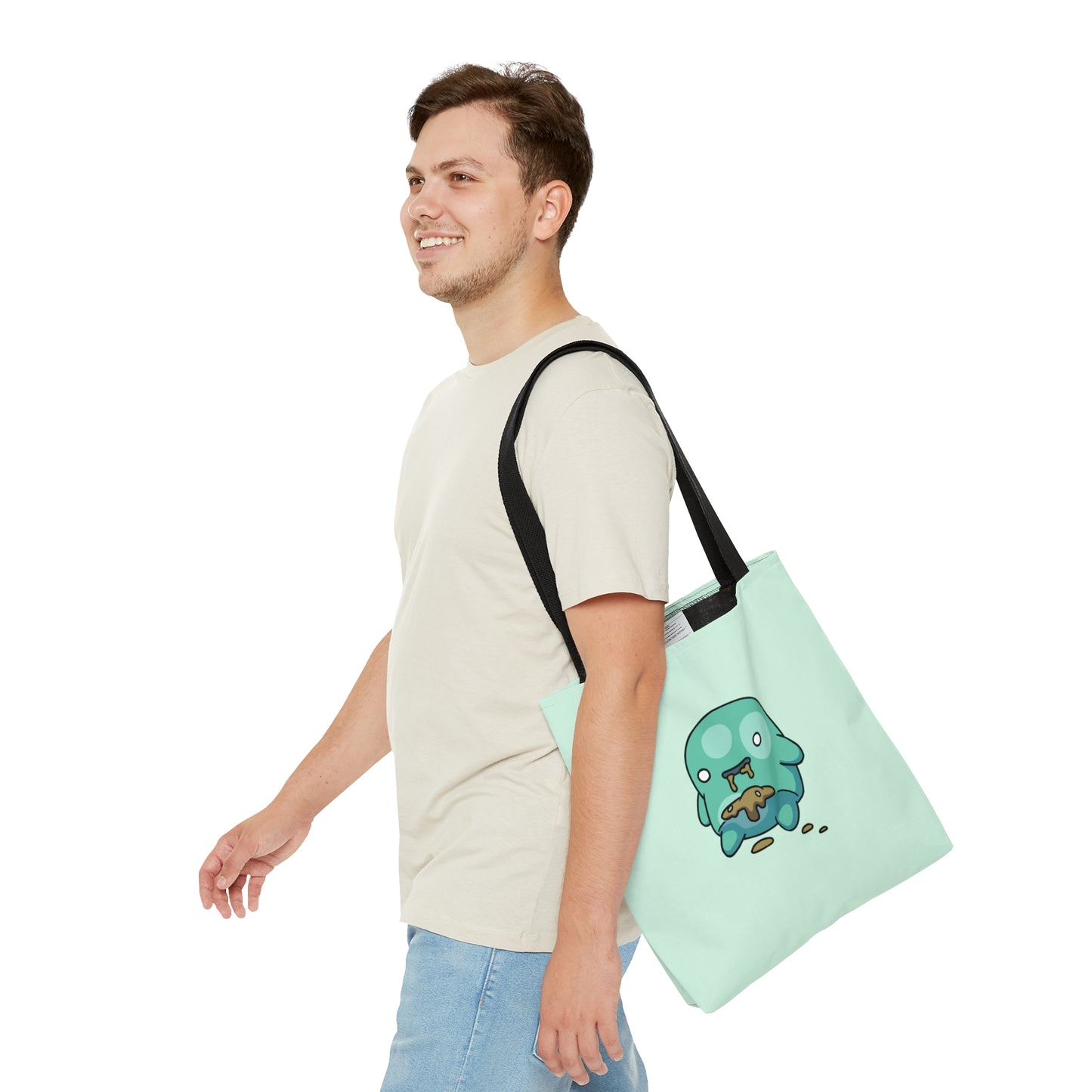 Pebble the Jelly Thing Tote Bag - Green