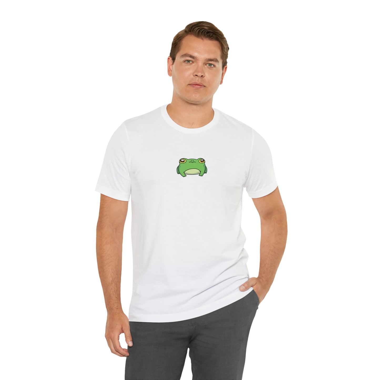 Lily Pad Frog Unisex Jersey Short Sleeve Tee