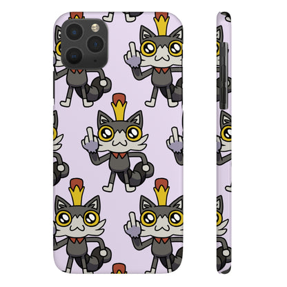 Lemon Cat Pattern Phone Case