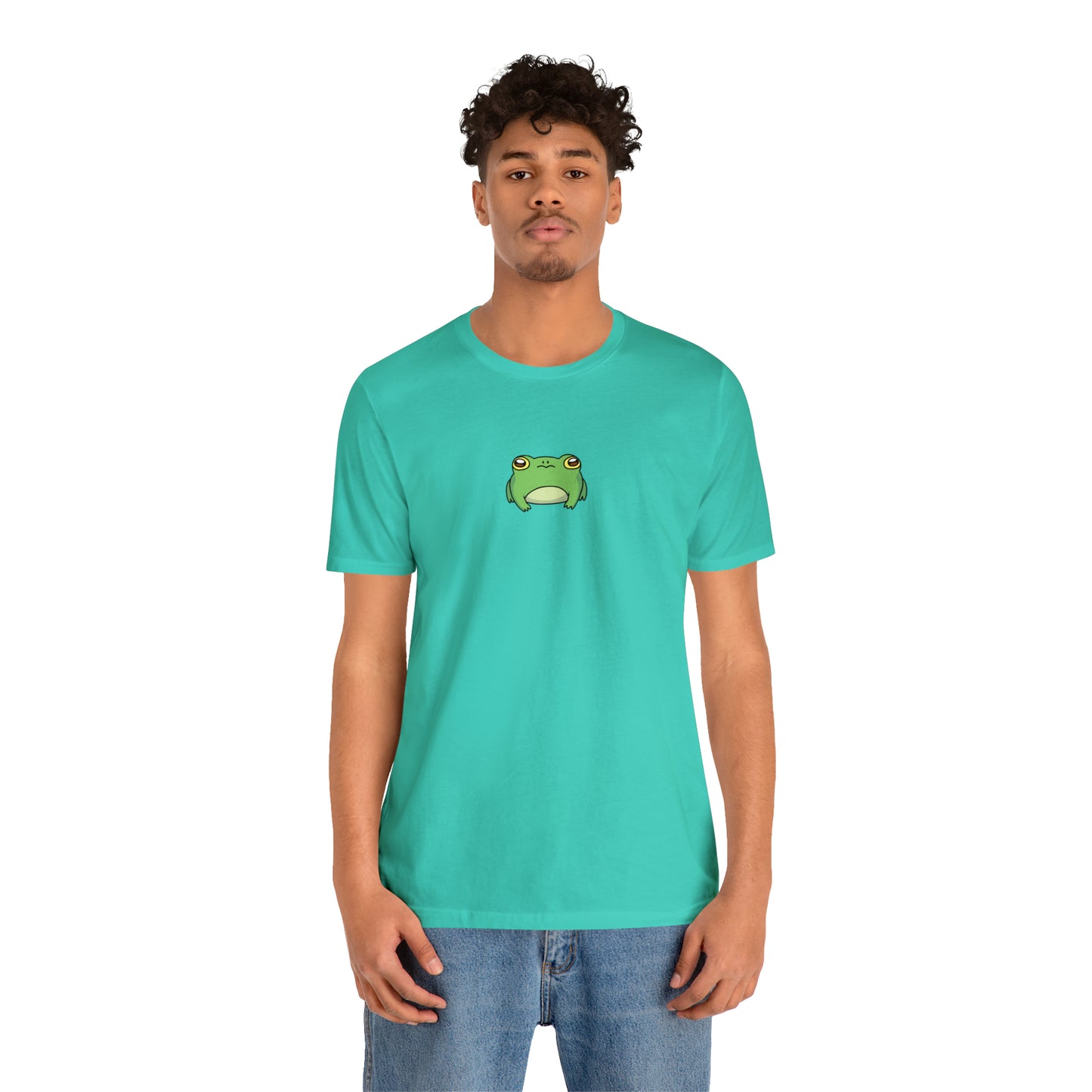 Lily Pad Frog Unisex Jersey Short Sleeve Tee