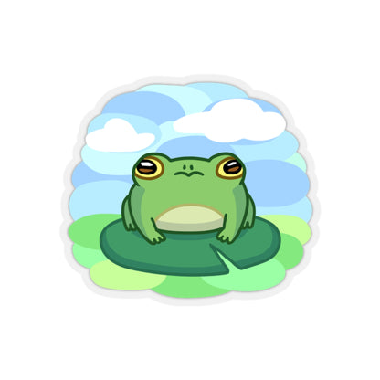 Lily Pad Frog Stickers