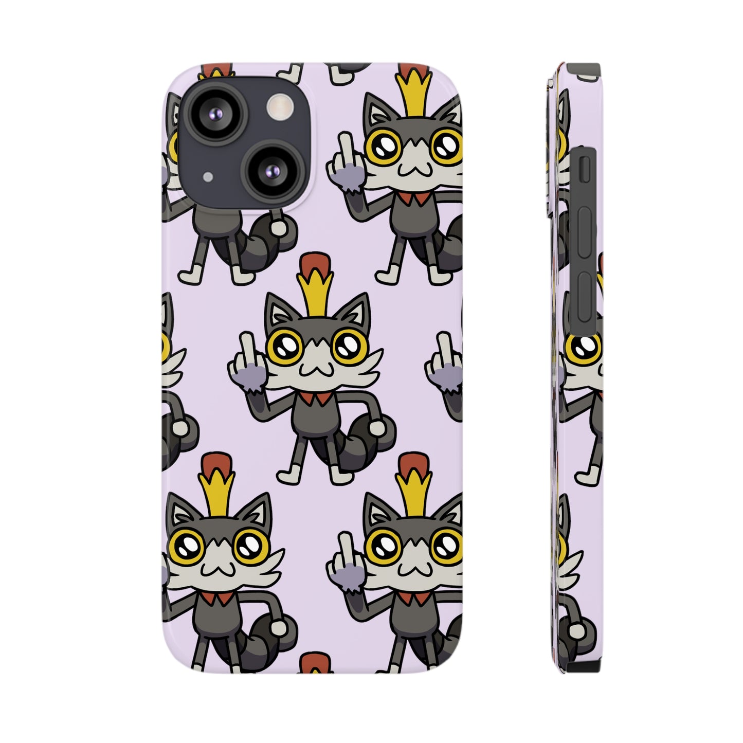 Lemon Cat Pattern Phone Case