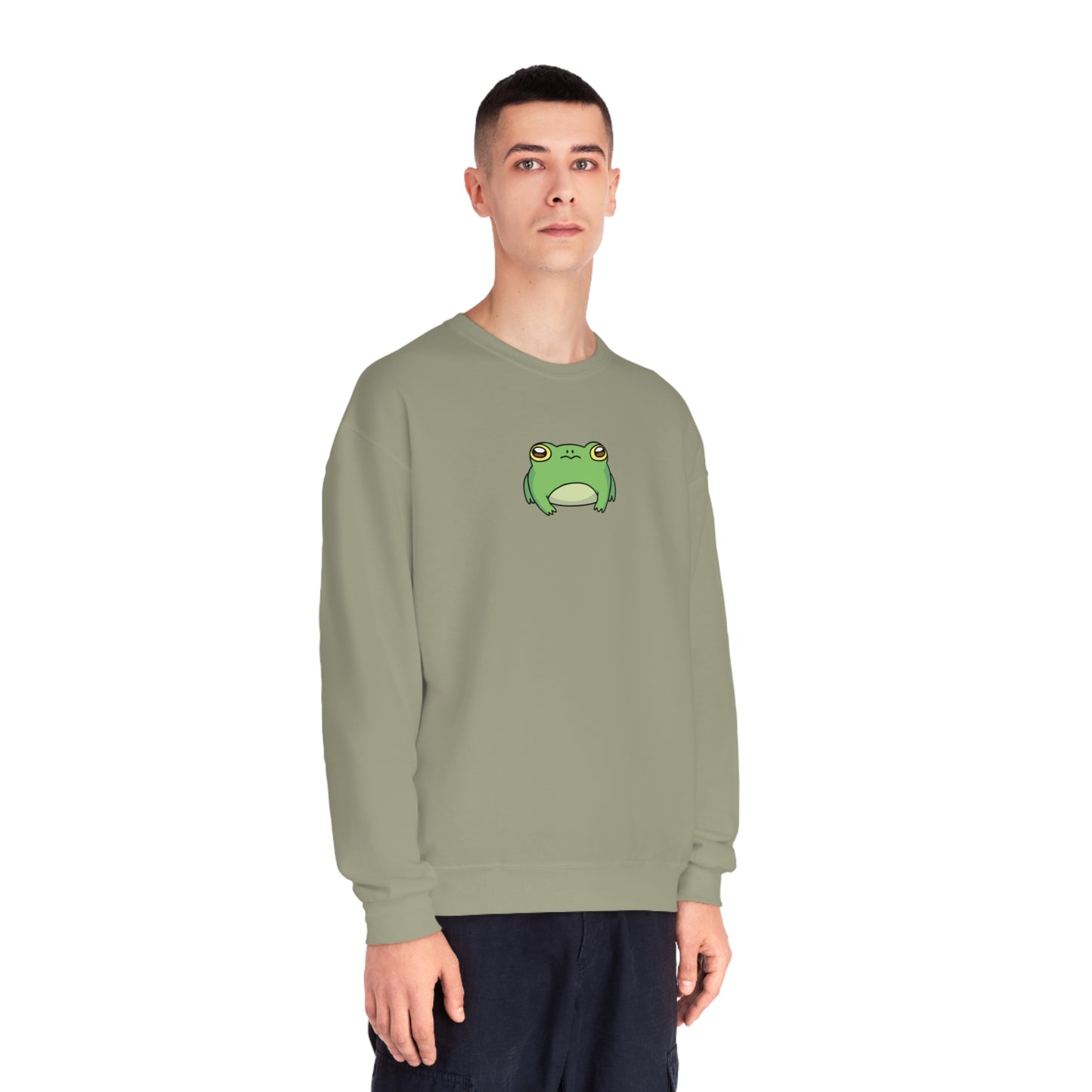 Lily Pad Frog Unisex Crewneck Sweatshirt