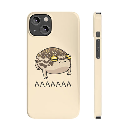 Desert Rain Frog Phone Case - Yellow