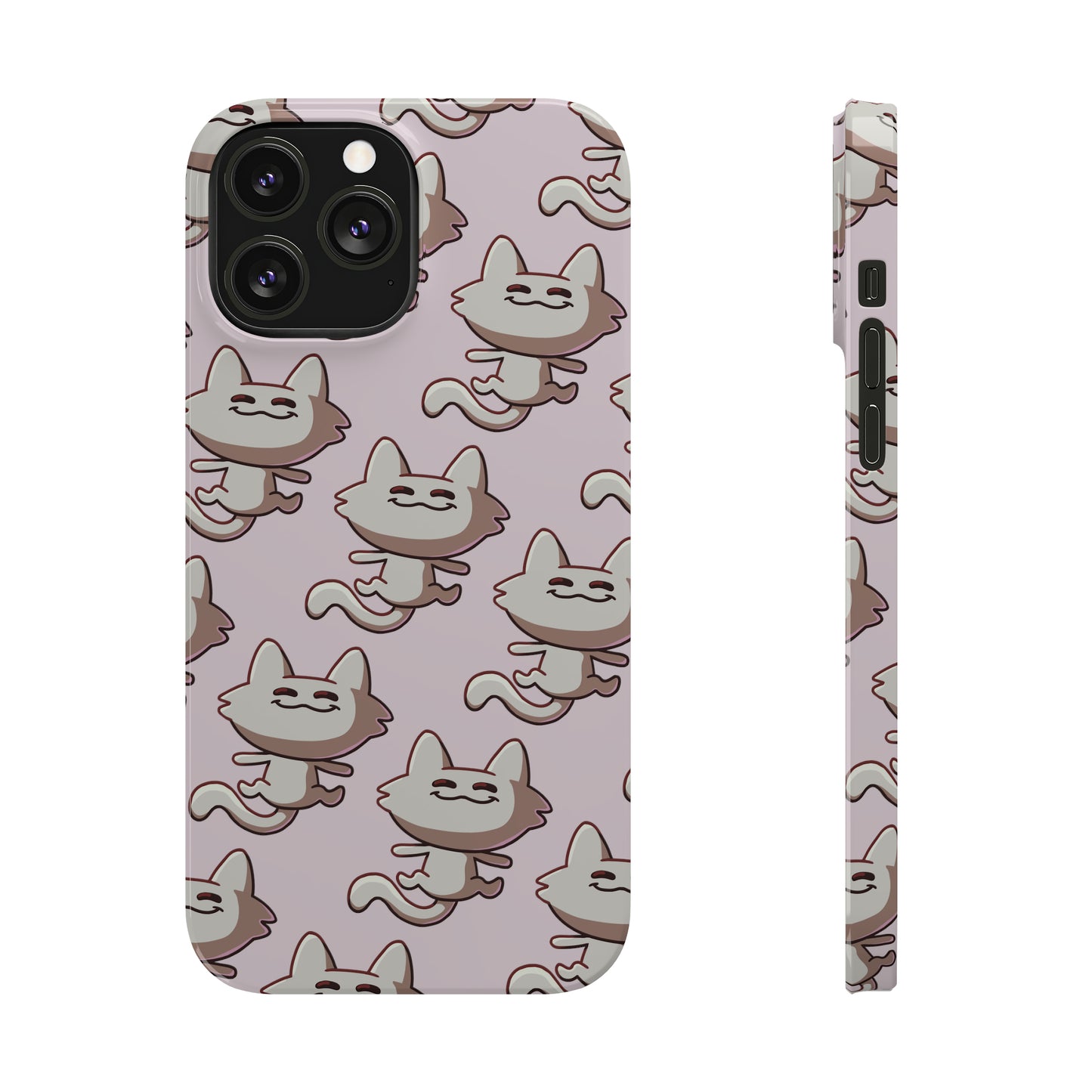 Tiny Cat Pattern Phone Case