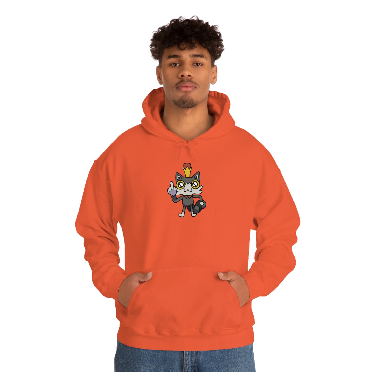 Lemon Cat Unisex Heavy Blend Hoodie