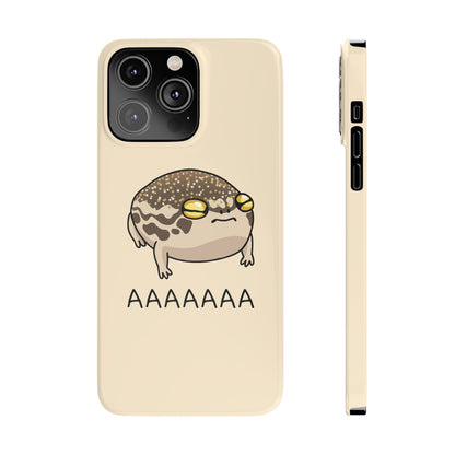 Desert Rain Frog Phone Case - Yellow