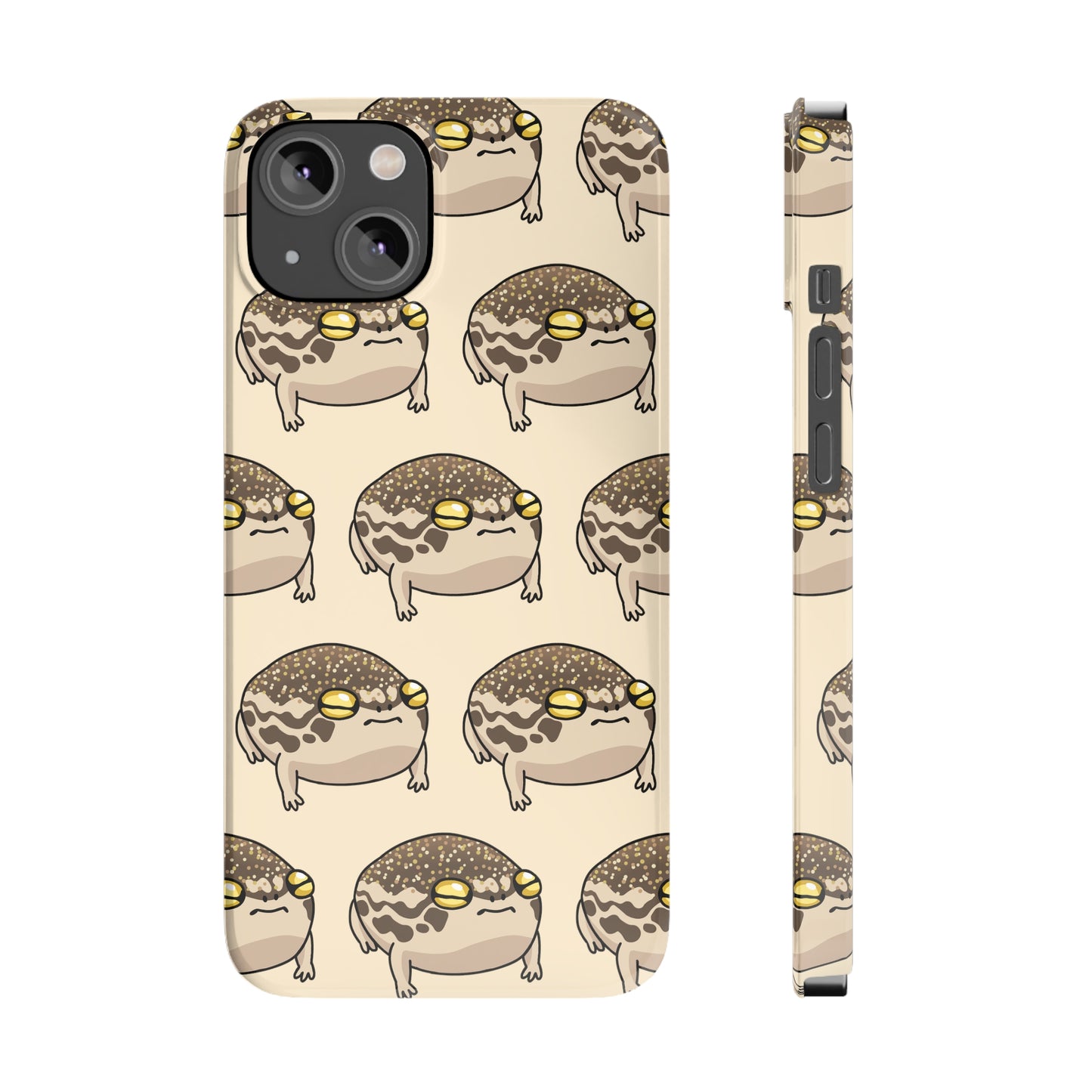 Desert Rain Frogs Pattern Phone Case