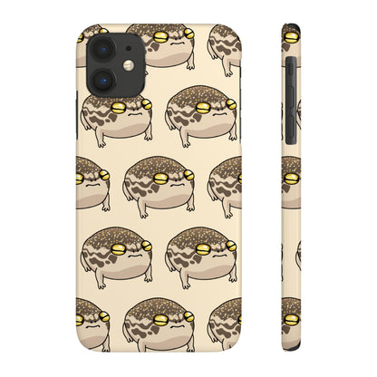 Desert Rain Frogs Pattern Phone Case