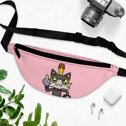 Lemon Cat Fanny Pack - Pink