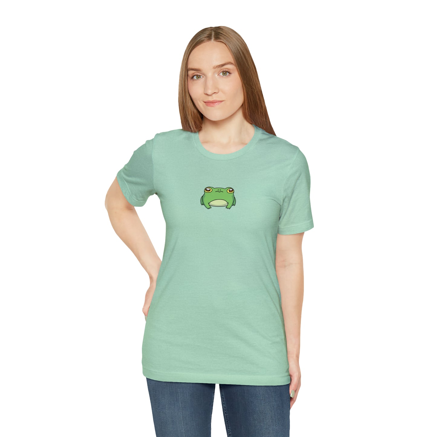 Lily Pad Frog Unisex Jersey Short Sleeve Tee