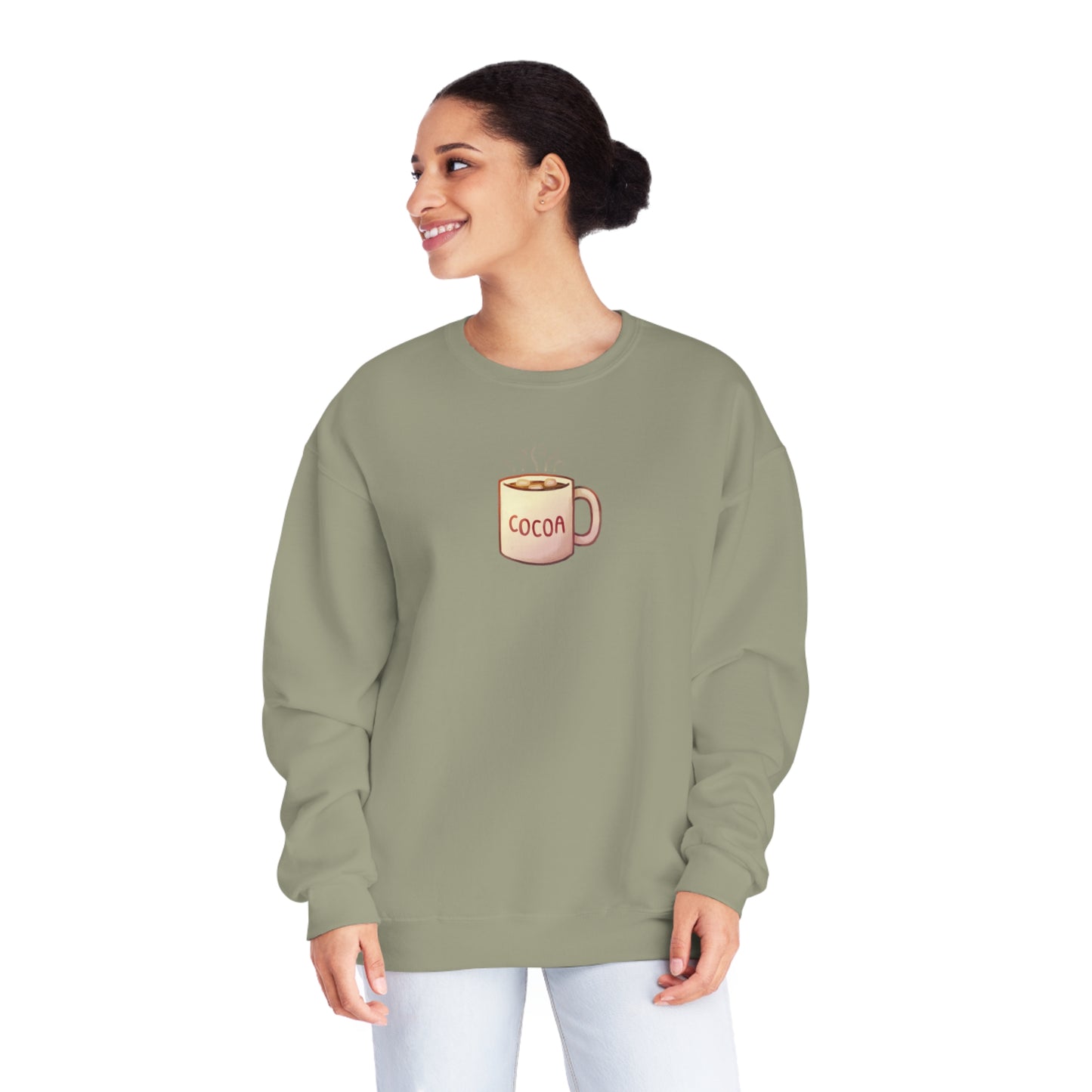 Cocoa Mug Unisex Crewneck Sweatshirt