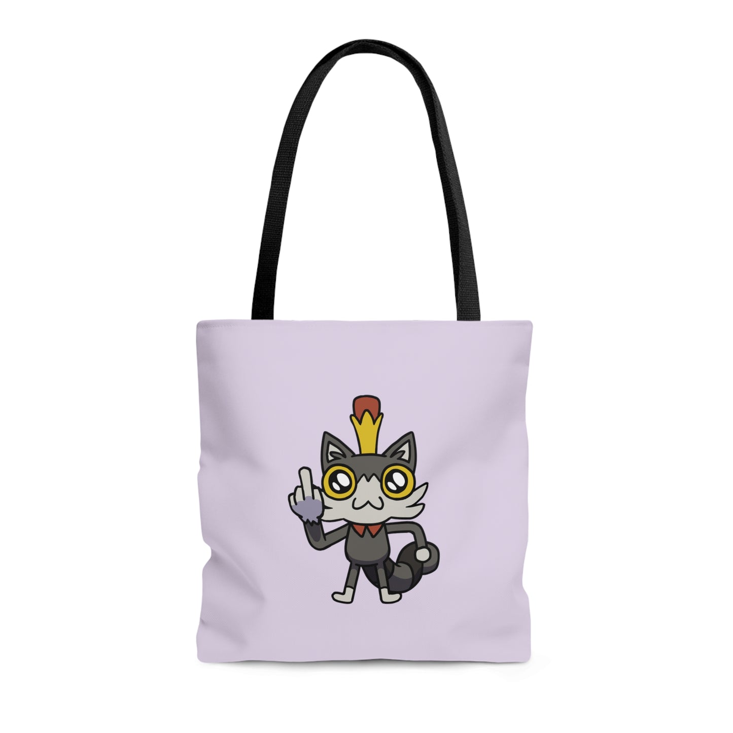 Lemon Cat Tote Bag - Purple