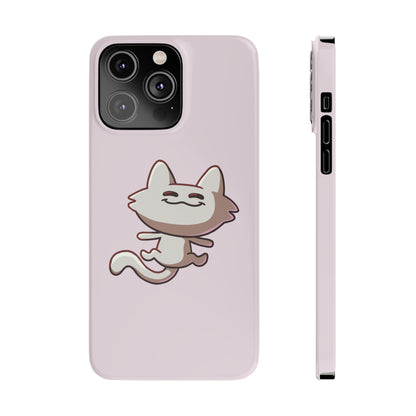 Tiny Cat Phone Case - Pink